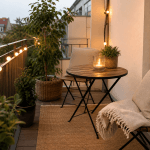 Kleinen Balkon gemütlich gestalten: einfache Ideen für wenig Platz